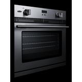 Summit Appliance 30" 3 cu. ft Convection Gas Single Wall Oven, Size 27.0 H x 29.5 W x 24.0 D in | Wayfair SGWOGD30