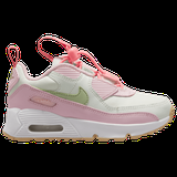 Nike Boys Nike Air Max 90 Toggle - Boys' Preschool Running Shoes White/Honeydew/Pink Foam Size 01.5