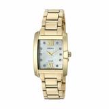 Seiko Women s DIAMOND SOLAR Quartz and Stainless-Steel Casual Watch Color:Gold-Toned (Model: SUP378)