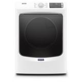 Maytag 7.3-cu ft Reversible Side Swing Door Stackable Gas Dryer (White) ENERGY STAR | MGD5630HW
