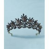Lady Arya Women's Crowns and Tiaras Multi - Black Baroque Crown