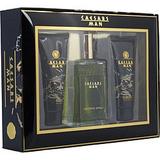 Caesars by Caesar's World COLOGNE SPRAY 4 OZ & HAIR AND BODY WASH 3.3 OZ & AFTERSHAVE BALM 3.3 OZ for MEN