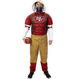 "Men's Scarlet San Francisco 49ers Game Day Costume"