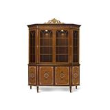 Maitland-Smith Finneas China Cabinet Wood in Brown, Size 95.0 H x 72.0 W x 22.0 D in | Wayfair 89-1205