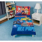 Paw Patrol Calling All Pups 4-Piece Toddler Bedding Set In Blue