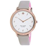 Kate Spade Jewelry | Kate Spade Women's Morningside White Watch - Ksw1508 | Color: White | Size: No-Size