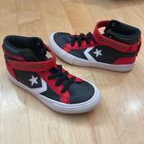 Converse Shoes | Leather Converse Pro Blaze | Color: Black/Red | Size: 12b