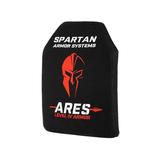 Spartan Armor Ares Body Armor Shooter's Cut Stand Alone Ballistic Plate IV 9.5"x12.5" Multi-Curve Set of 2 SKU - 275816