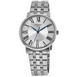 Tissot T-Classic Carson Silver Dial Stainless Steel Men's Watch T122.410.11.033.00 T122.410.11.033.00
