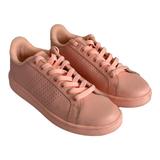 Adidas Shoes | Adidas Womens Shoes Size 6 All Pink Neo Cloudfoam Sneakers Lace Up Running Shoe | Color: Pink | Size: 6