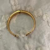 Kate Spade Jewelry | Kate Spade Black And Gold Bangle | Color: Gold | Size: Os