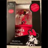 Disney Toys | Brand New Disney Minnie Mouse Congrats Musical Water Globe | Color: Red | Size: Osg
