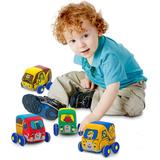 Pull-Back Construction Vehicles - Baby Toys & Gifts for Babies - Fat Brain Toys