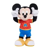 Disney Junior Head to Toes Mickey Mouse Feature Plush by Just Play, Multicolor