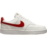 Nike Women's Court Vision Low Next Nature Shoes, Size 10, White/Red