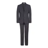 Boys 8-20 Van Heusen Jacket & Pants Suit Set, Boy's, Size: 14 HUSKY, Black