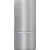 Miele MasterCool Series 36 in. 19.6 cu. ft. Built-In Smart Counter Depth Bottom Freezer Refrigerator with Ice Maker - Stainless Steel