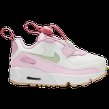 Boys Nike Nike Air Max 90 Toggle - Boys' Toddler Shoe White/Pink Size 05.0