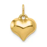 Belk & Co 14K Yellow Gold Polished 3-D Puffed Heart Pendant