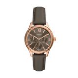 Fossil Women's Rye Multifunction, Rose Gold-Tone Alloy Watch
