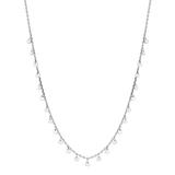 Dr. Stone Women's Necklaces - Silver Circle Charm Necklace