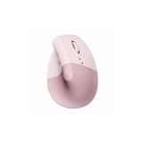 Logitech Lift Vertical Wireless Ergonomic Mouse with Customizable Buttons - Rose Pink Mice & Keyboards