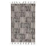 Nikki Chu - Talia Rug - Black/white 5' X 8'