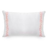 Martha Stewart Floral Rectangular Lumbar Cushion Polyester/Polyfill/Cotton in Pink, Size 14.0 H x 26.0 W in | Wayfair MSCF-PLO-DP40-01