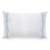 Martha Stewart Floral Rectangular Lumbar Cushion Polyester/Polyfill/Cotton in Blue, Size 14.0 H x 26.0 W in | Wayfair MSCF-PLO-DP40-02