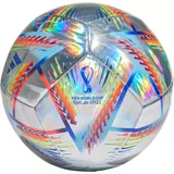 adidas FIFA World Cup Qatar 2022 Al Rihla Hologram Foil Training Soccer Ball, Size 5, Multicolor/Pantone