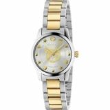 Gucci Ya126596 G-timeless 27mm Women's Two-tone Stainless Steel Watch