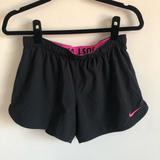 Nike Bottoms | Girls Nike Drifit Shorts Size S | Color: Black/Pink | Size: Sg