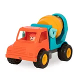 Battat Cement Mixer Vehicle and Figure, Multicolor