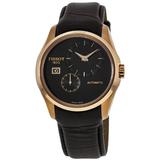 Tissot Couturier Automatic Rose Gold Tone Leather Strap Men's Watch T035.428.36.051.00 T035.428.36.051.00