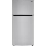 LG 23.8 cu ft Top Freezer Refrigerator - 33"W Stainless Steel