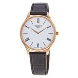 Tissot Tradition 5.5 Two-Tone Leather Strap Men's Watch T063.409.36.018.00 T063.409.36.018.00