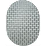 Gray Area Rug - George Oliver Drora Geometric Machine Tufted Polyester Indoor/Outdoor Area Rug in Polyester in Gray, Size 60.0 W x 0.3 D in | Wayfair