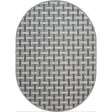 Gray Area Rug - George Oliver Drood Geometric Machine Tufted Polyester Indoor/Outdoor Area Rug in Charcoal/Ivory Polyester in Gray | Wayfair