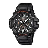 Casio Mens Chronograph Black Strap Watch Mcw100h-1avcf, One Size