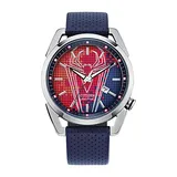 Citizen Avengers Marvel Spiderman Mens Blue Leather Strap Watch Aw1680-03w, One Size