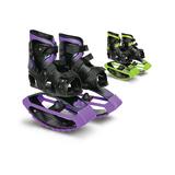 New Bounce Sports Roller Skates & Blades Purple - Purple & Black Bouncing Shoes