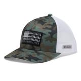Youth Columbia Camo/White Snapback Hat