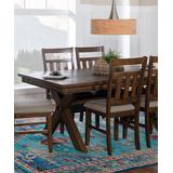 Linon Home Dining Sets Rustic - Rustic Umber Turino Seven-Piece Dining Table Set