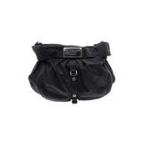 Marc by Marc Jacobs Leather Hobo Bag: Pebbled Black Solid Bags