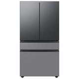 Samsung 23 cu. ft. Smart Bespoke 4-Door French-Door Refrigerator w/ Customizable Panel Colors & Beverage Center, Stainless Steel | Wayfair