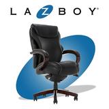 La-Z-Boy Hyland Executive Office Chair Black Bonded Leather