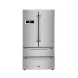 Thor Kitchen HRF3601F 36 Inch Wide 21 Cu. Ft. Capacity French Door Refrigerator with Dual Air Cooled Refrigeration System Stainless Steel