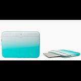 Kate Spade Computers, Laptops & Parts | Kate Spade Jae Degrade Fiji Green Laptop Sleeve Cover Case | Color: Blue/White | Size: Os