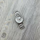 Coach Accessories | Coach Stainless Steel Womens Watch With Pave Detailing 35mm Water Resistant | Color: Silver | Size: Os