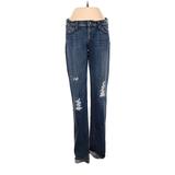 Citizens of Humanity Jeans - Low Rise: Blue Bottoms - Women's Size 27 - Distressed Wash